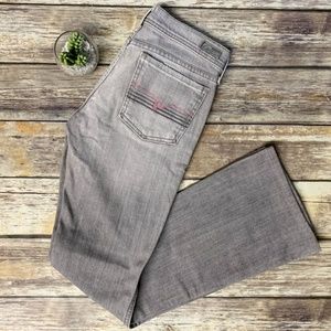 COH Ingrid Flare Gray Stonewash Denim Jeans